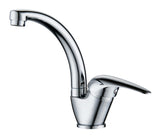 ברז ברבור פרח ארוך/נמוך דגם Swan כרום ניקל AQUILA